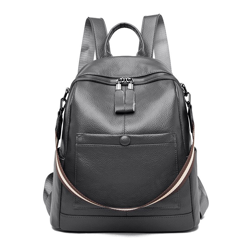 Women PU Leather Backpacks