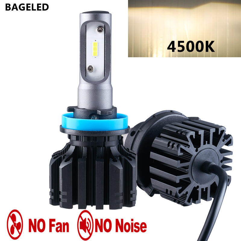 H4 LED H7 H11 H8 HB4 H1 H3 9005 HB3 Auto S5 Car Headlight Bulbs 60W 8000LM Car Accessories 6500K 4500K 8000K led fog light