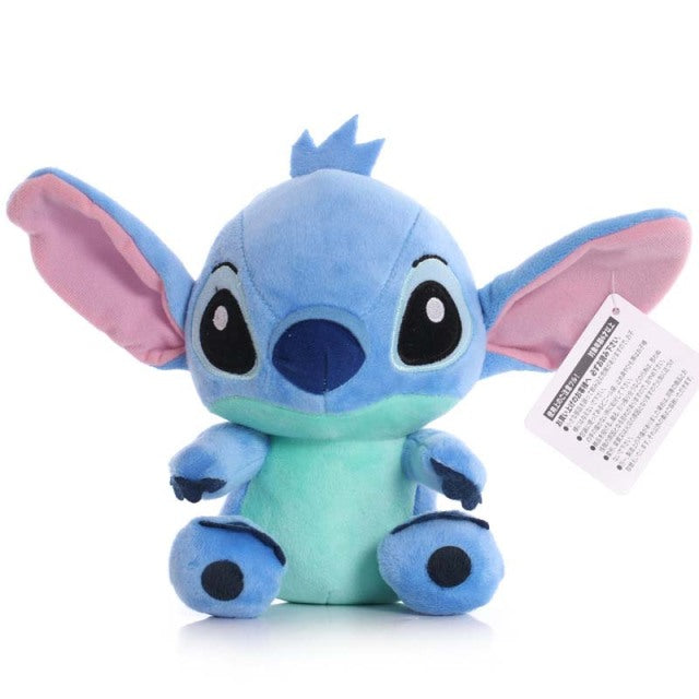 20cm Disney Lilo &amp; Stitch Couple Models Cartoon Stuffed Plush Dolls Anime Plush Baby Toys Pendant Toys Girl Kids Birthday Gift