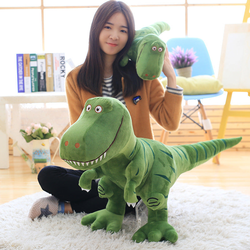 1pc 40-100cm New Dinosaur Plush Toys Cartoon Tyrannosaurus Cute Stuffed Toy Dolls for Kids Children Boys Birthday Gift