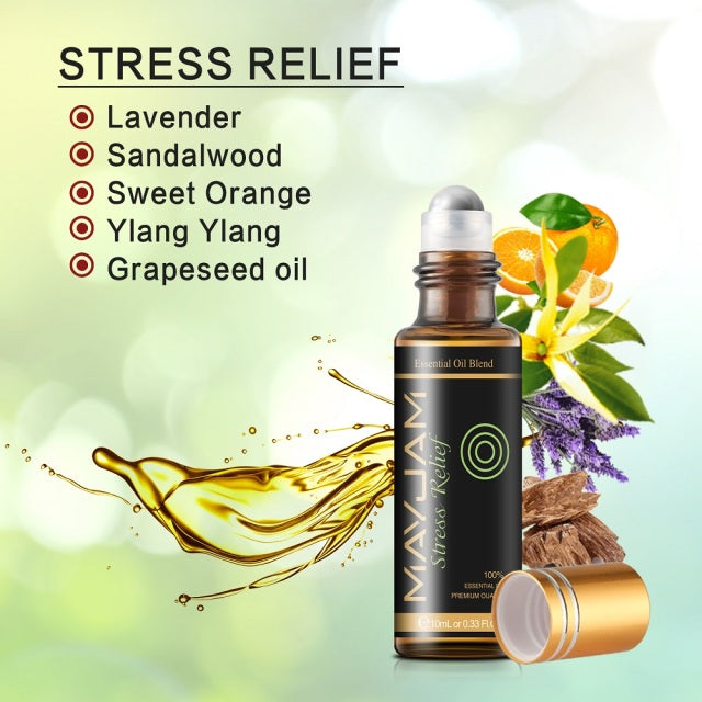 10ml Pure Plant Essential Oil For Humidifier Diffusers Mint Lavender Tea Tree Rose Vanilla Sandalwood Jasmine Pure Nature Oil