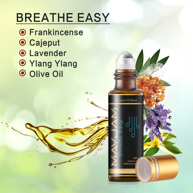 10ml Pure Plant Essential Oil For Humidifier Diffusers Mint Lavender Tea Tree Rose Vanilla Sandalwood Jasmine Pure Nature Oil