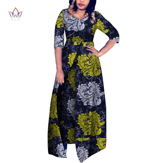 Customize African Women Clothes Jumpsuit Bodysuit Women Clothing KG688