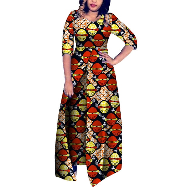 Customize African Women Clothes Jumpsuit Bodysuit Women Clothing KG688