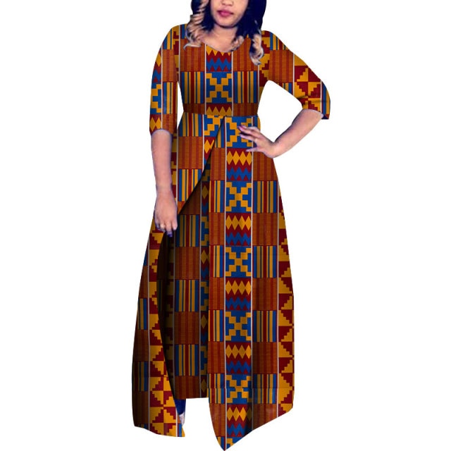 Customize African Women Clothes Jumpsuit Bodysuit Women Clothing KG688