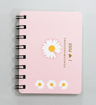 Mini Loose-leaf Hand Book Notebook Diary blank Notebooks Diaries Kawaii Student Notepad planner School Office Supplies 85X105MM